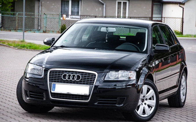 Audi A3 cena 21900 przebieg: 230000, rok produkcji 2007 z Goniądz małe 562